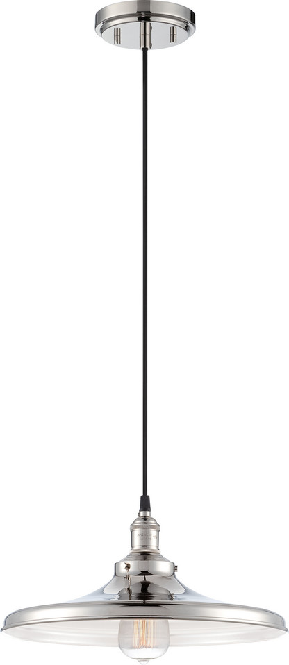 Nuvo Lighting - 60-5406 - One Light Pendant - Vintage - Polished Nickel