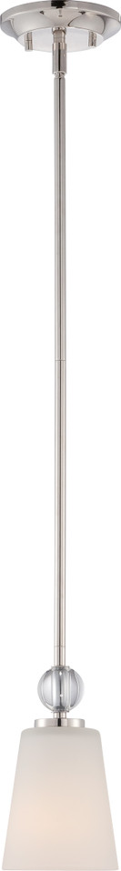 Nuvo Lighting - 60-5498 - One Light Mini Pendant - Connie - Polished Nickel