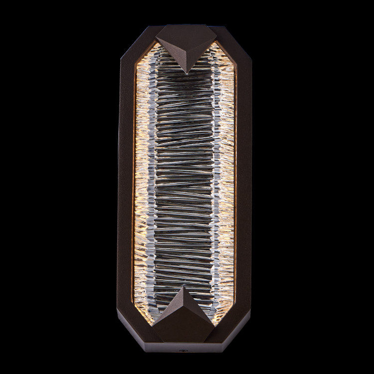 Allegri - 090520-063-FR001 - LED Outdoor Wall Sconce - Carato - Bronze Fluorocarbon