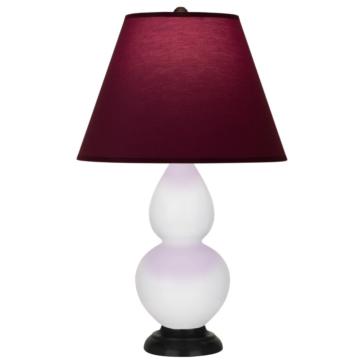 Robert Abbey - DY11P - One Light Accent Lamp - Small Double Gourd - Daisy Glazed Ceramic w/Deep Patina Bronze