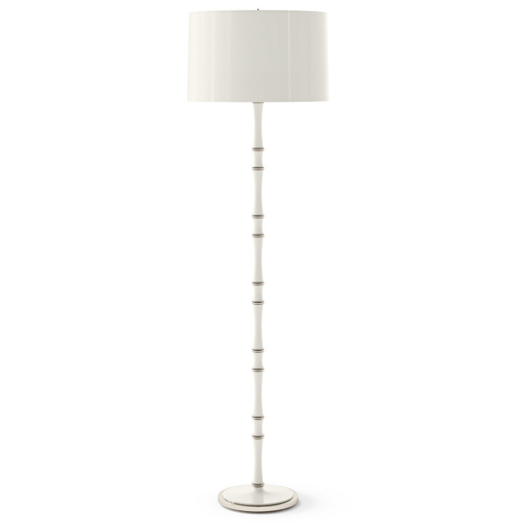 Robert Abbey - DY74X - One Light Floor Lamp - Kane - Daisy w/Polished Nickel