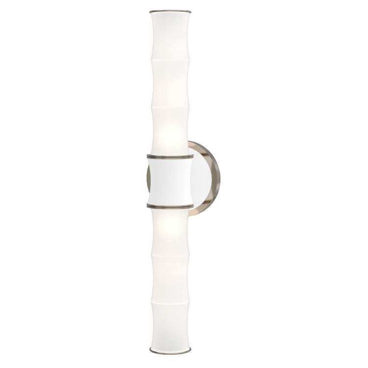 Robert Abbey - DY84 - Two Light Wall Sconce - Kane - Daisy w/Polished Nickel