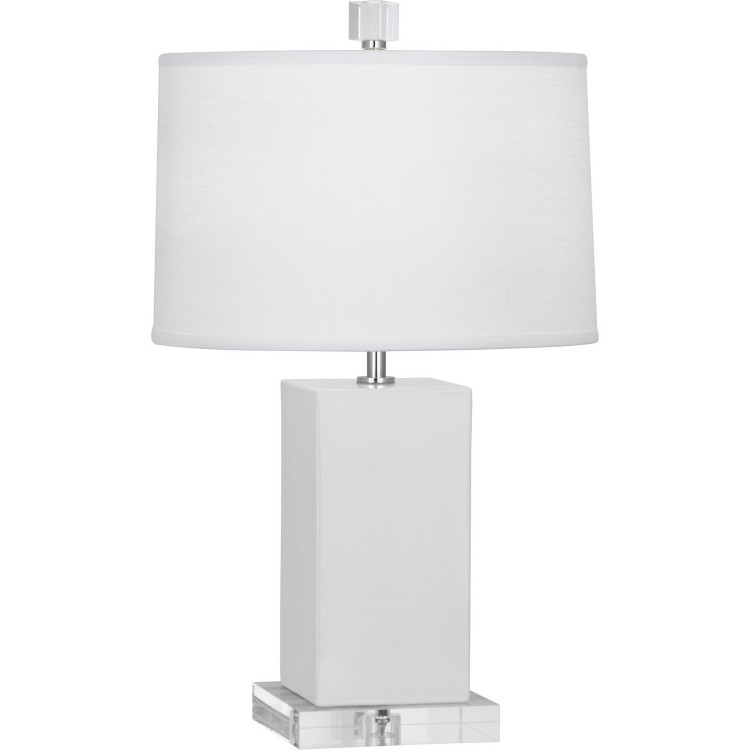 Robert Abbey - DY990 - One Light Accent Lamp - Small Harvey - Daisy Glazed Ceramic