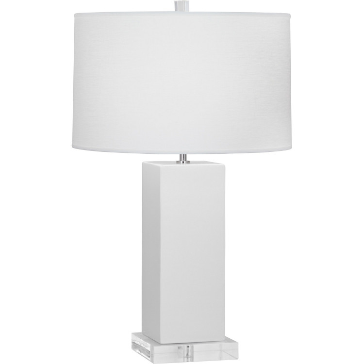 Robert Abbey - DY995 - One Light Table Lamp - Harvey - Daisy Glazed Ceramic