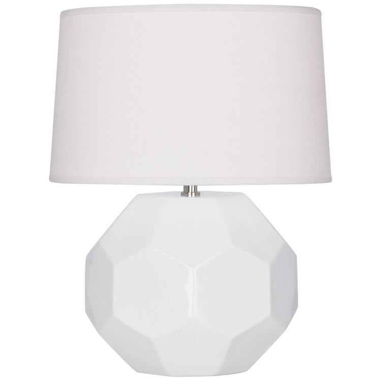 Robert Abbey - LY01 - One Light Table Lamp - Franklin - Lily Glazed Ceramic