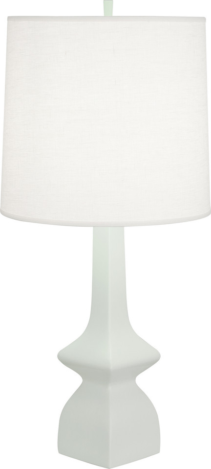 Robert Abbey - MCL10 - One Light Table Lamp - Jasmine - Matte Celadon Glazed Ceramic