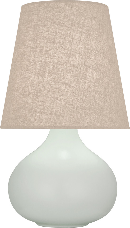 Robert Abbey - MCL91 - One Light Accent Lamp - Small June - Matte Celadon Glazed Ceramic
