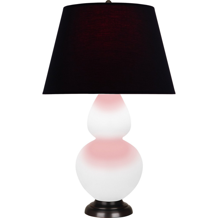 Robert Abbey - MDY21K - One Light Table Lamp - Double Gourd - Matte Daisy Glazed Ceramic w/Deep Patina Bronze