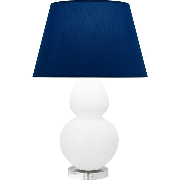Robert Abbey - MDY23N - One Light Table Lamp - Double Gourd - Matte Daisy Glazed Ceramic w/Lucite