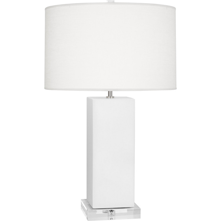 Robert Abbey - MDY95 - One Light Table Lamp - Harvey - Matte Daisy Glazed Ceramic