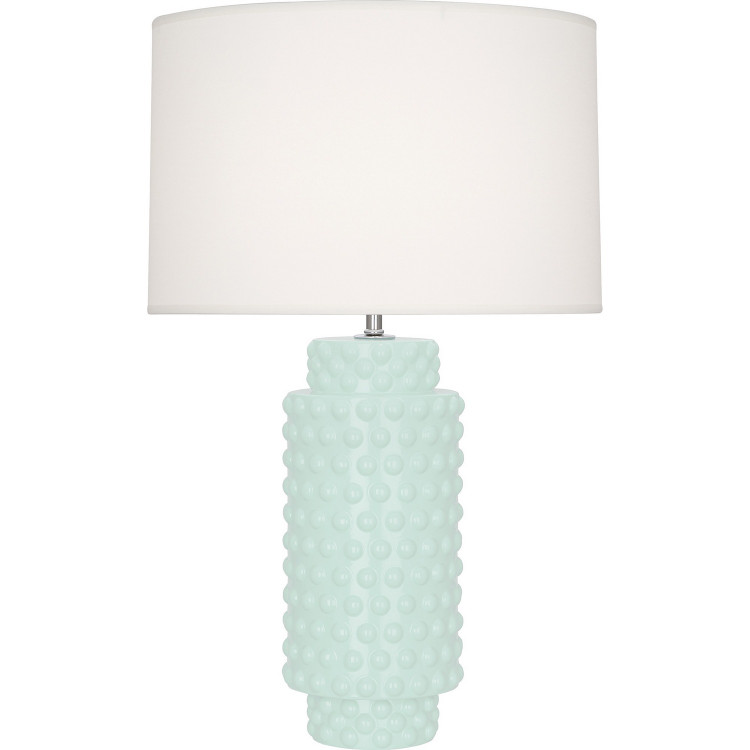 Robert Abbey - MN800 - One Light Table Lamp - Dolly - Mint Glazed Textured Ceramic