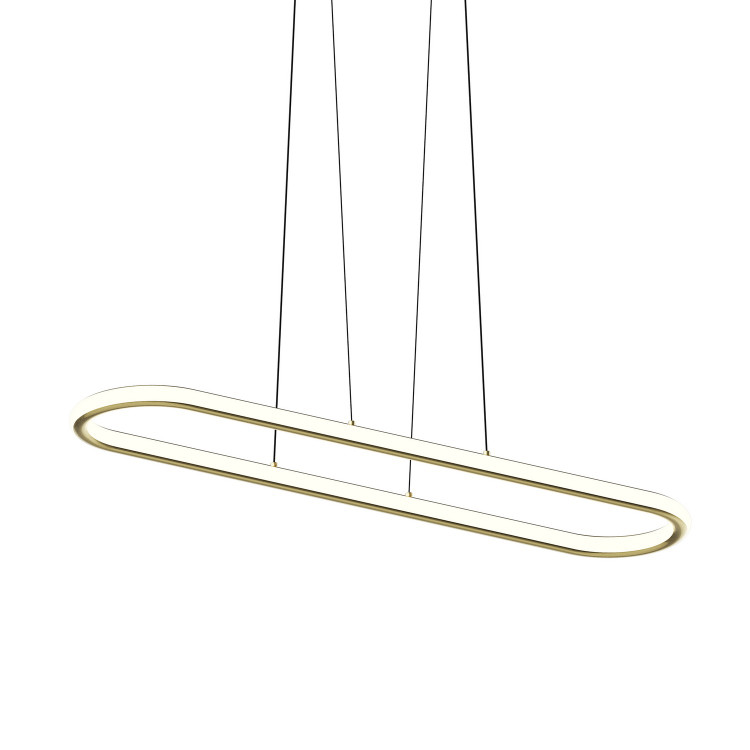 Sonneman - 2242.14-35 - LED Pendant - Luna - Brass