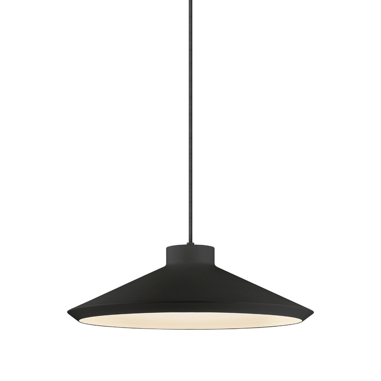 Sonneman - 2754.25-E - One Light Pendant - Koma - Satin Black