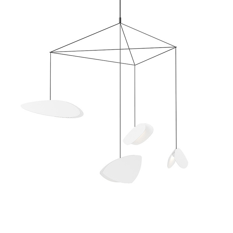 Sonneman - 2902.25W - LED Pendant - Papillons - Satin Black