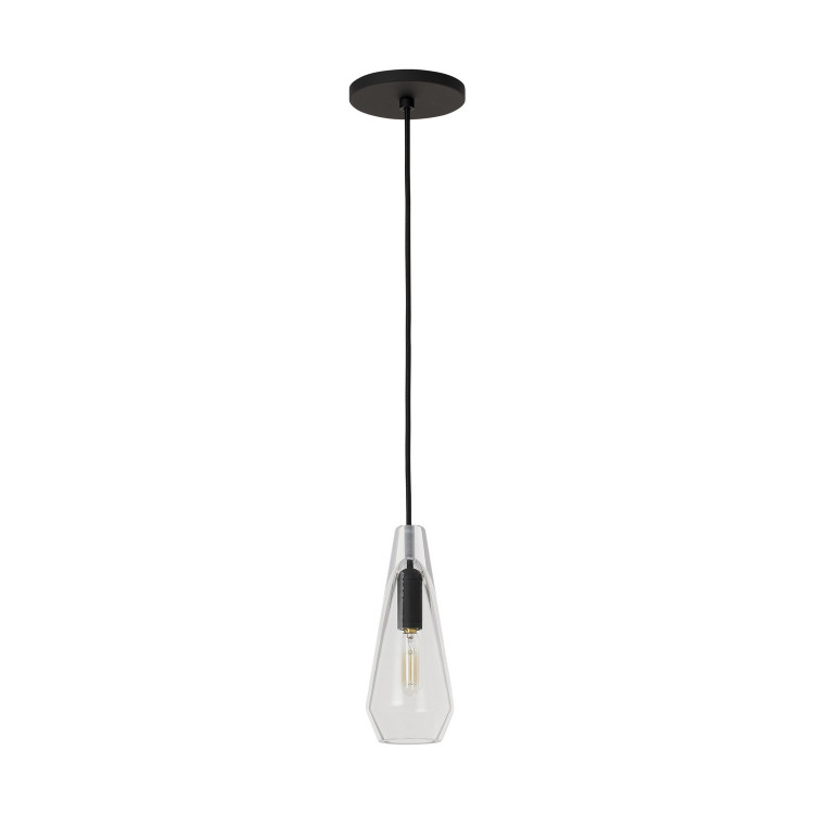 Visual Comfort Modern - SLPD280CB-L - LED Pendant - Lustra - Nightshade Black