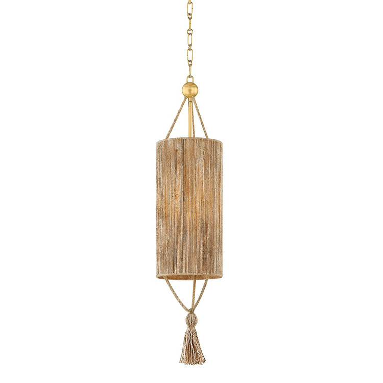 Mitzi - H1036701S-AGB - One Light Pendant - Reyn - Aged Brass