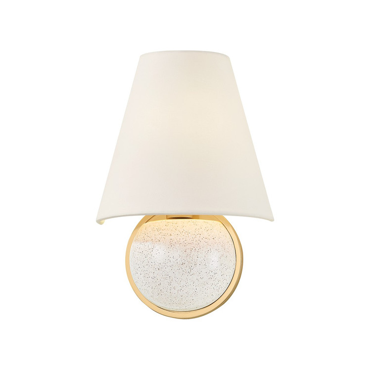 Mitzi - H1063101-AGB - One Light Wall Sconce - Marlena - Aged Brass