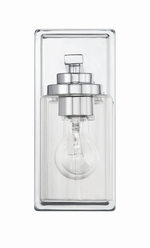 Craftmade - 20404CH1 - One Light Wall Sconce - Clark - Chrome