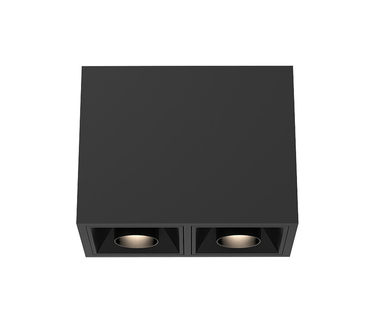 Eurofase - BVOS201SGSG1535WCL - LED Flushmount - Bravo - Black
