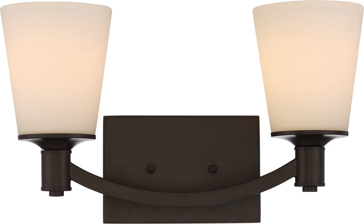 Nuvo Lighting - 60-5922 - Two Light Vanity - Laguna - Forest Bronze