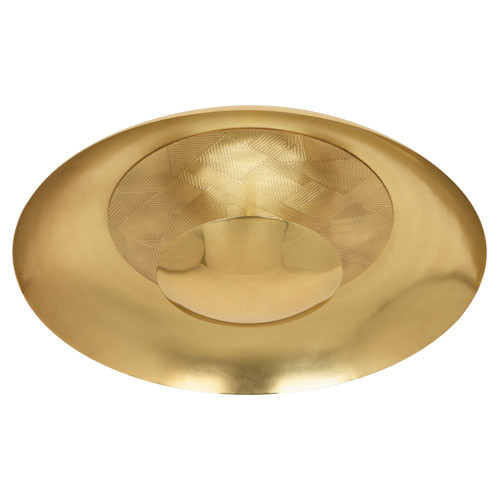 Robert Abbey - 626 - LED Flushmount - Michael Berman Brut - Modern Brass