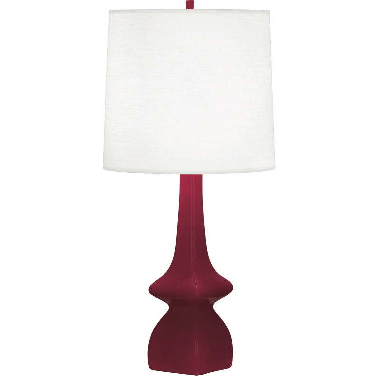 Robert Abbey - SM210 - One Light Table Lamp - Jasmine - Sugar Plum Glazed Ceramic