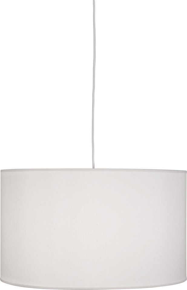 Robert Abbey - W169 - One Light Pendant - Elena - Painted White