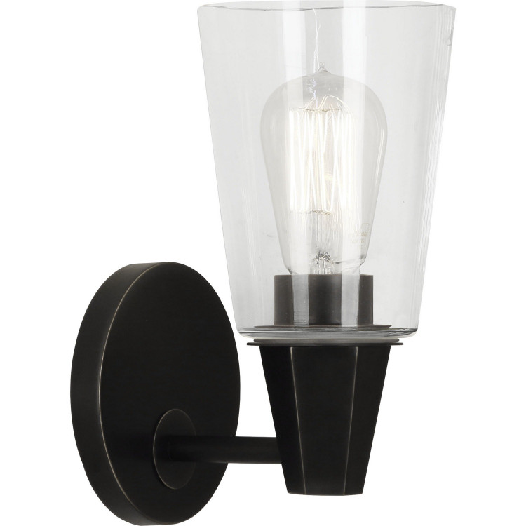 Robert Abbey - Z254C - One Light Wall Sconce - Wheatley - Deep Patina Bronze