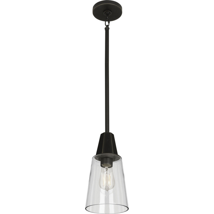 Robert Abbey - Z257C - One Light Pendant - Wheatley - Deep Patina Bronze