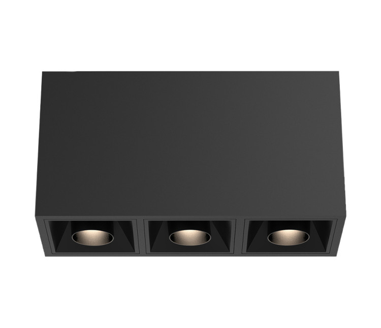 Eurofase - BVOS301SGSGG1527WCL - LED Flushmount - Bravo - Black