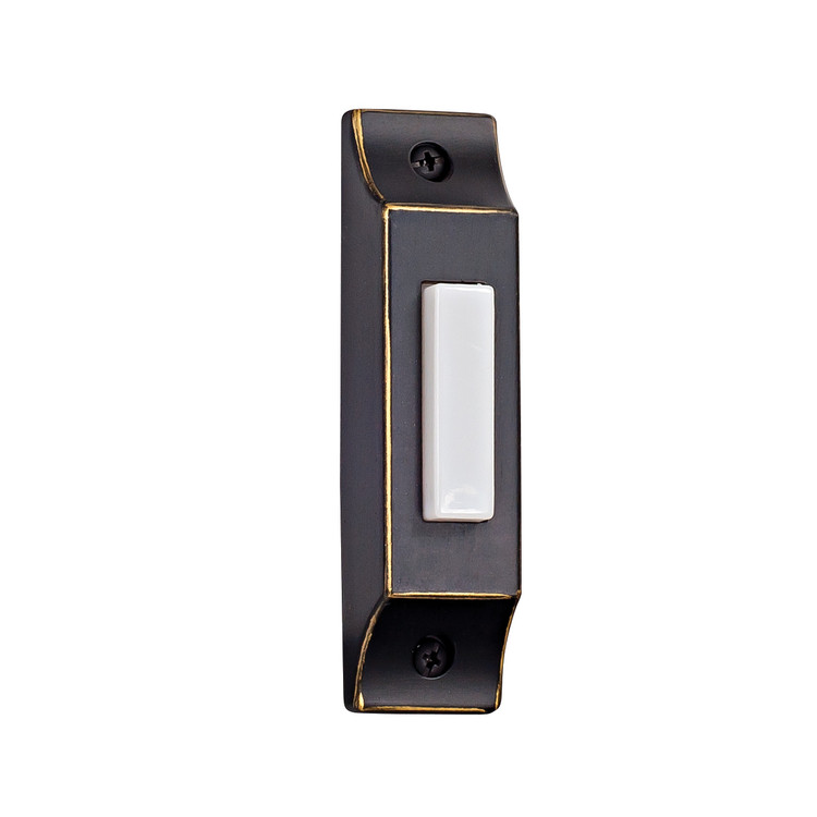 Craftmade - BSCB-AZ - Surface Mount Lighted Push Button - Push Button-Surface Mount - Antique Bronze