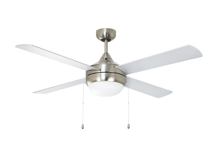 Maxim - 88794SN - 52 Ceiling Fan - Quattro - Satin Nickel