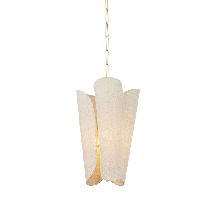 Hudson Valley - 1453-GL - Three Light Pendant - Springhill - Gold Leaf