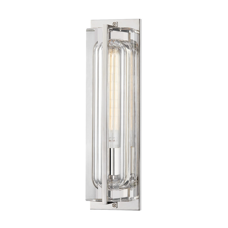 Hudson Valley - 1731-PN - One Light Wall Sconce - Hawkins - Polished Nickel