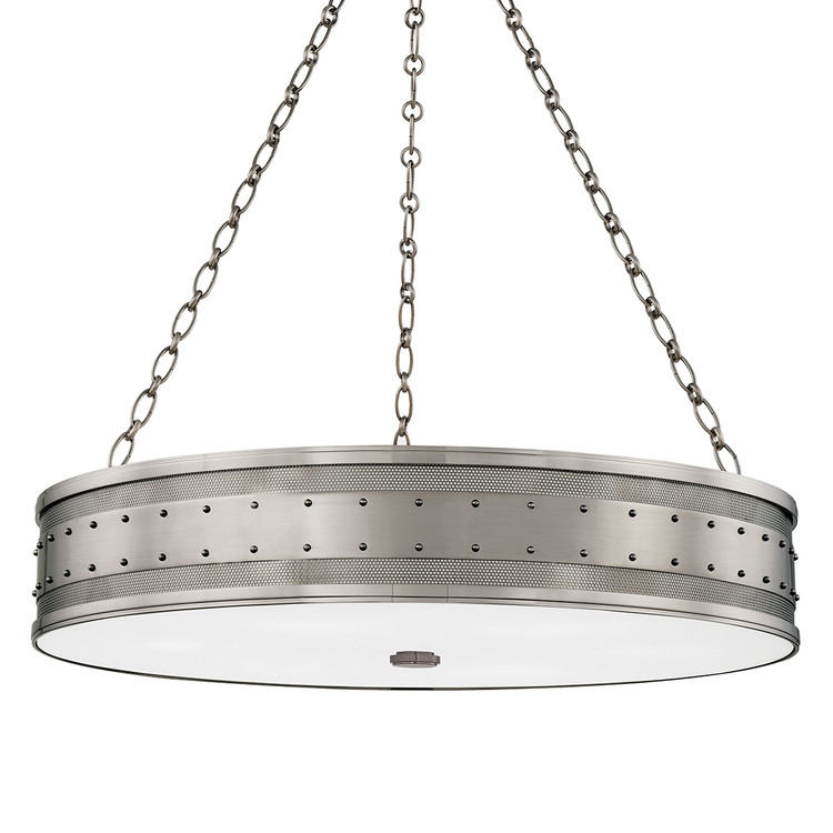 Hudson Valley - 2230-HN - Six Light Chandelier - Gaines - Historic Nickel