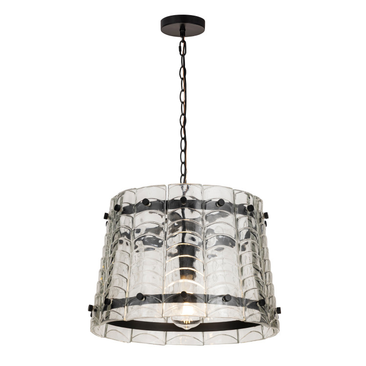 Maxim - 21871CLBZ - One Light Pendant - Ruche - Bronze