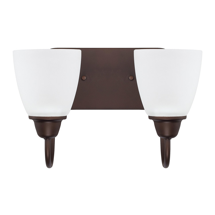 Capital Lighting - 115121BZ-337 - Two Light Vanity - Trenton - Bronze