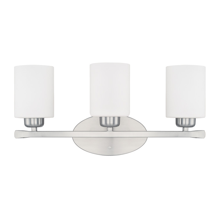 Capital Lighting - 115231BN-338 - Three Light Vanity - Dixon - Brushed Nickel