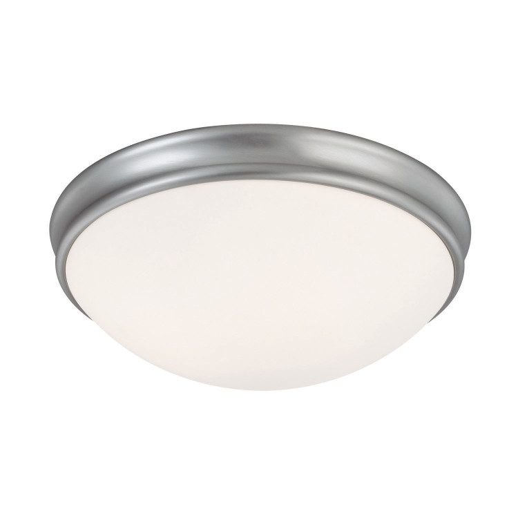 Capital Lighting - 2034MN - Three Light Flush Mount - Hansen - Matte Nickel