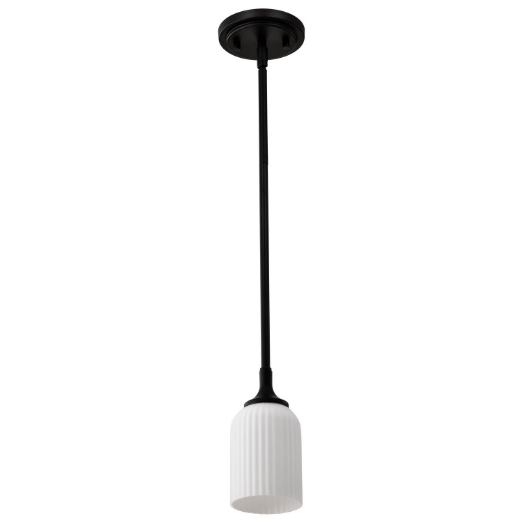 Nuvo Lighting - 60-8645 - One Light Mini Pendant - Solara - Matte Black