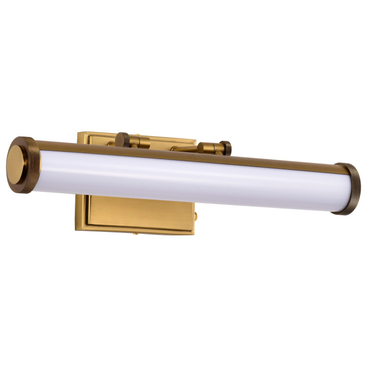 Nuvo Lighting - 62-2367 - LED Vanity - Cora - Vintage Brass