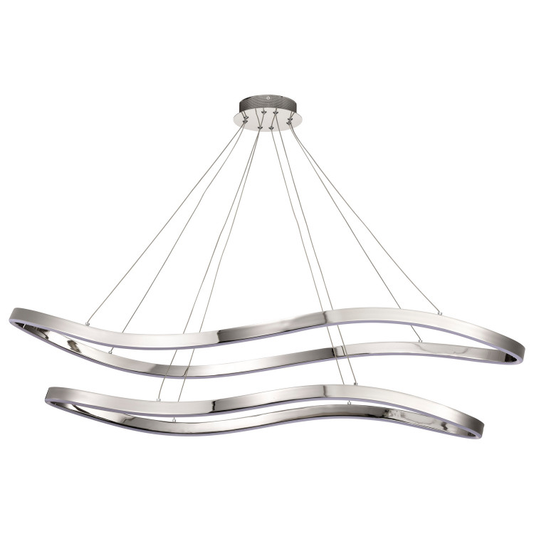 Nuvo Lighting - 62-2432 - LED Pendant - Sylas - Polished Nickel