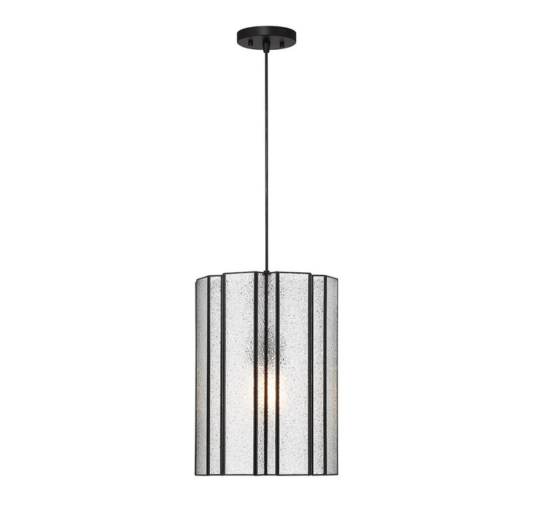 Lighting One E - V6-L7-4026-1-89 - One Light Pendant - Bonn - Matte Black