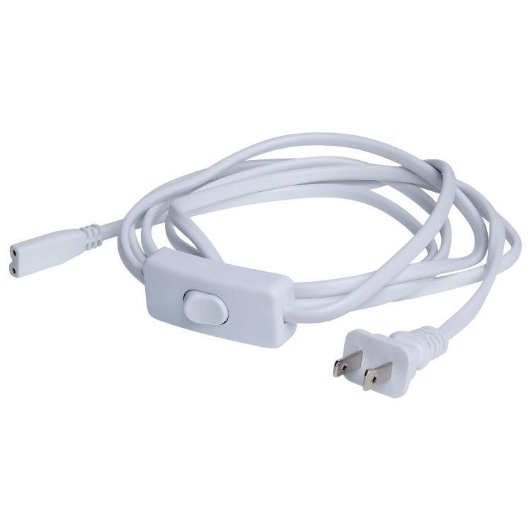 Nuvo Lighting - 63-411 - 8Ft Line Switch & Power Cord - White