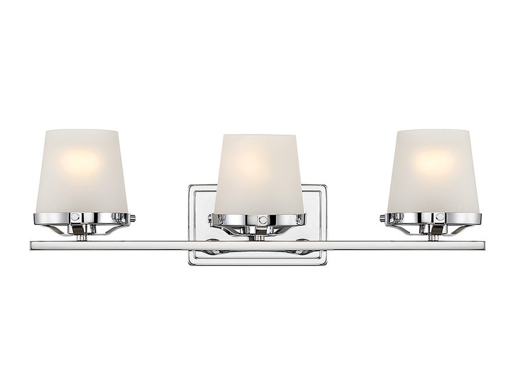 Lighting One E - V6L8-5250-3-11 - Three Light Bathroom Vanity - Klein - Polished Chrome