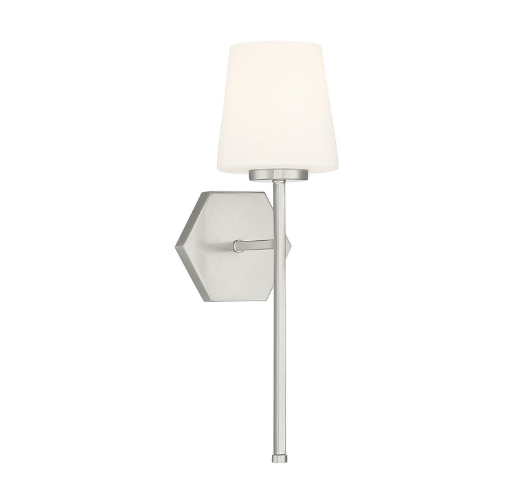 Lighting One E - V6-L9-2222-1-SN - One Light Wall Sconce - Conover - Satin Nickel