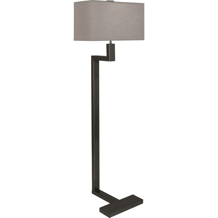 Robert Abbey - 148G - Two Light Floor Lamp - Doughnut - Deep Patina Bronze