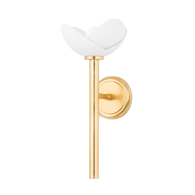 Hudson Valley - 3000-GL/WP - One Light Wall Sconce - Dawson - Gold Leaf