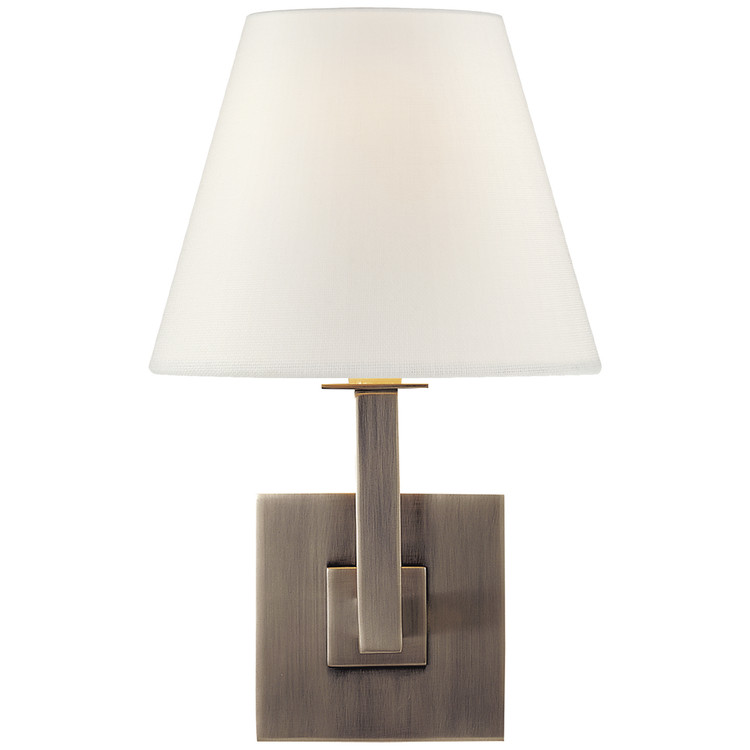 manufacturer_finish:Brushed Steel|manufacturer_glass:4 X 7 X 6.5 Natural Paper Square