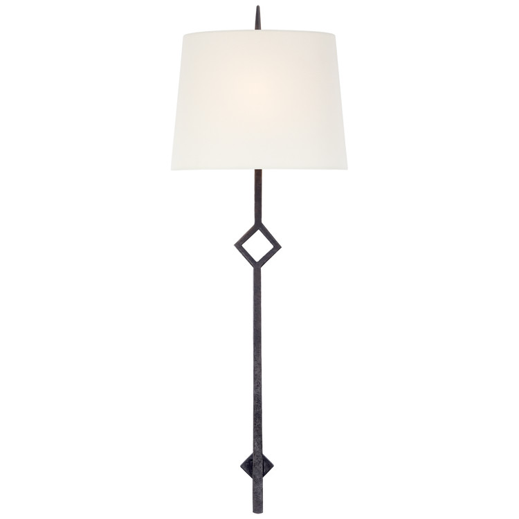 manufacturer_finish:Aged Iron|manufacturer_glass:11 x 13 x 9.5 Linen Shield
